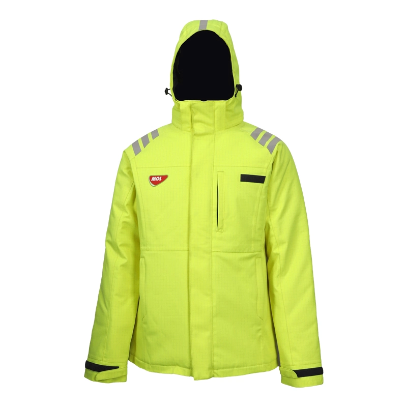 Customized Workwear Uniform Waterproof Oilproof Antistatic Permanent Fr Safety Jacket