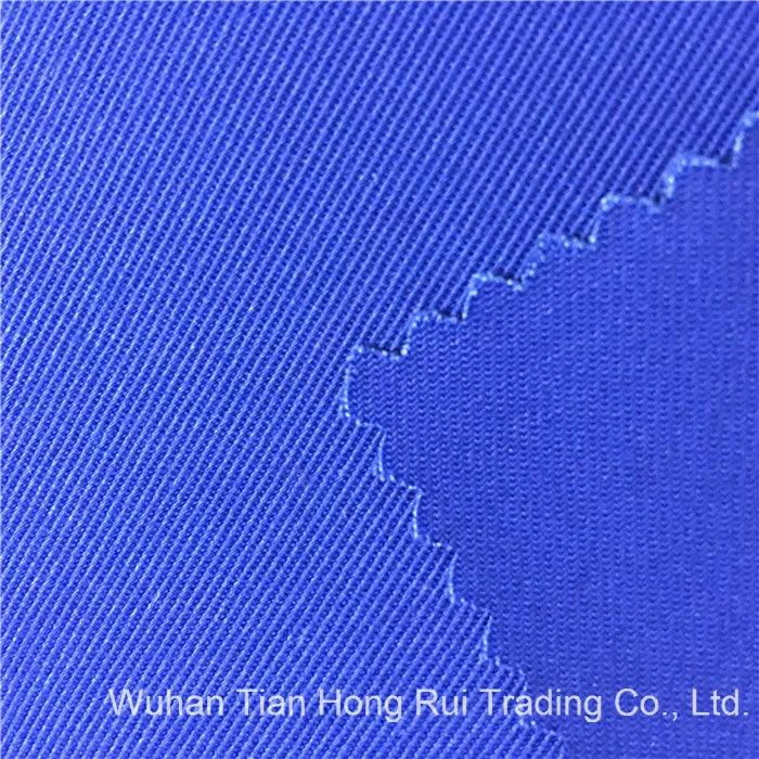CVC Fr Flame Retardants Oil Resistance Fabric for Working Clothes