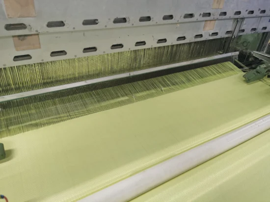 Тканая ткань из арамидного волокна для промышленного использования.