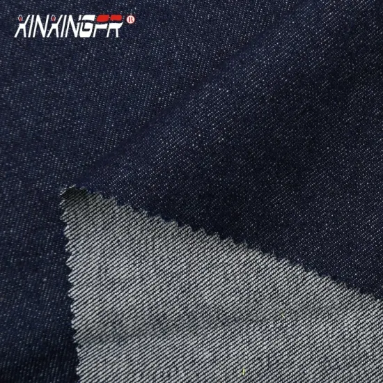 Для огнестойкой хлопчатобумажной джинсовой ткани плотностью 200-500 г/м².